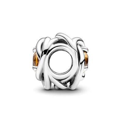 Pandora 790761C01 Bedel Blue Butterfly zilver-emaille-zirconia blauw-wit - thumbnail