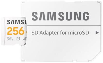 Samsung Sonic the Hedgehog PRO Plus microSD Card 256GB Micro SD-kaart Grijs - thumbnail