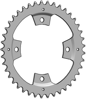 Panasonic Tandwiel 41t nm 4-bouts (flyer) esjot