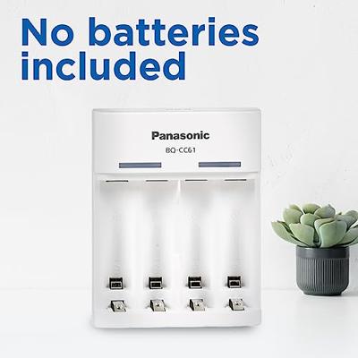 Panasonic BQ-CC61 Batterijlader NiMH AAA (potlood), AA (penlite) Panasonic BQ-CC61 Batterijlader NiMH AAA (potlood), AA (penlite)