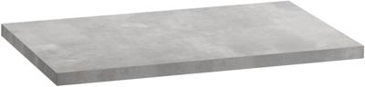 Saqu Wastafelblad 80x51x2 cm Beton Grijs