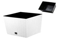 Prosperplast Plantenbak (Wit, 262x262x266) - thumbnail