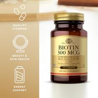Solgar Biotine 300 mcg Tabletten - thumbnail