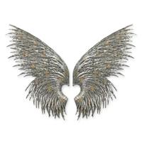 Paar engelenvleugels voor aan de muur - thumbnail