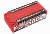 Team Corally Lipo 50c 7,4 volt 4800mah met 4mm Gold connectors - Shorty - thumbnail