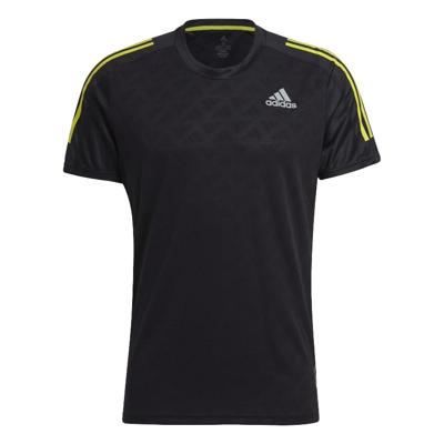 adidas Performance Own The Run hardloopshirt zwart/geel