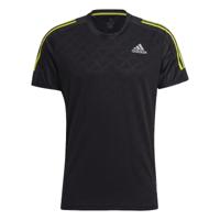 adidas Performance Own The Run hardloopshirt zwart/geel - thumbnail