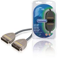 Bandridge SCART Kabel | SCART Male naar SCART Male | 2 m | Blauw | 1 stuks - BVL7102 BVL7102 - thumbnail