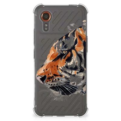 Back Cover Samsung Galaxy Xcover 7 Watercolor Tiger Back Cover Samsung Galaxy Xcover 7 Watercolor Tiger
