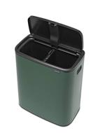 Brabantia Bo Touch Bin 2 x 30 L - Pine Green - thumbnail
