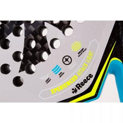 Reece 889603 Xperienced Attack Light Padel Racket - Black-Blue-Neon Yellow - One size