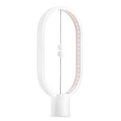 Heng Balance Lamp Oval - Magnetische lamp - Wit - Groot - 32.4 x 27.9 x 9.7 cm