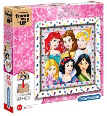 Clementoni legpuzzel Disney Princess meisjes 27 cm roze 61 delig Clementoni legpuzzel Disney Princess meisjes 27 cm roze 61 delig