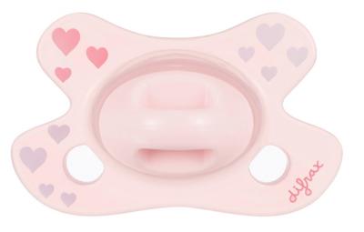Difrax Fopspeen Dental Newborn Junior Siliconen Roze Difrax Fopspeen Dental Newborn Junior Siliconen Roze