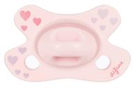 Difrax Fopspeen Dental Newborn Junior Siliconen Roze - thumbnail
