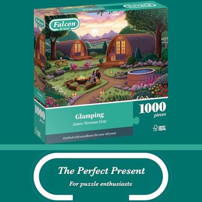 Glamping Puzzel 1000 Stukjes