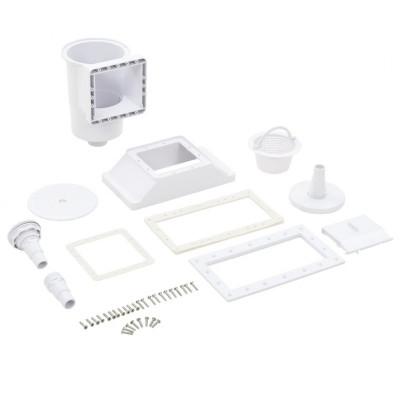 VidaXL 11-delige zwembadskimmer 34,3x25x30,5 cm