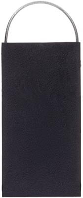 ALCO 2854 Deurstopper Rubber, RVS