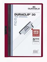 Klemmap durable duraclip a4 3mm 30v aub - thumbnail