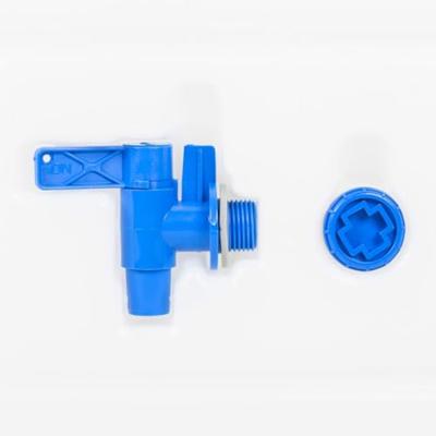 VidaXL Watertank met kraan 15 l kunststof transparant