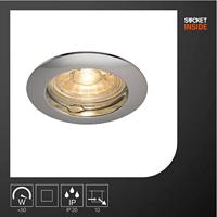 SLV 1000715 Inbouwlamp GU10 Chroom - thumbnail
