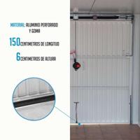 Tochtweerder Ferrestock Zwart 1,5 m x 60 mm - thumbnail