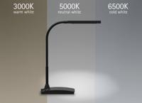 Bureaulamp maul pearly led colour vario zwart - thumbnail