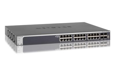 NETGEAR ProSAFE Smart Switch - XS728T - 24 x 10 Gigabit Ethernet- en 4 dedicated SFP+ poorten