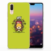 Huawei P20 Telefoonhoesje met Naam Doggy Biscuit - thumbnail