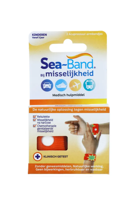 Sea Band Polsbandjes Bij Misselijkheid Kinderen Oranje - thumbnail
