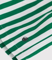 Gestreepte kinderzwembroek PETIT BATEAU groen, gestreept - thumbnail