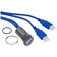 TRU COMPONENTS USB-13-BK USB-inbouwbus 3.0 Bus, inbouw Inhoud: 1 stuk(s) - thumbnail