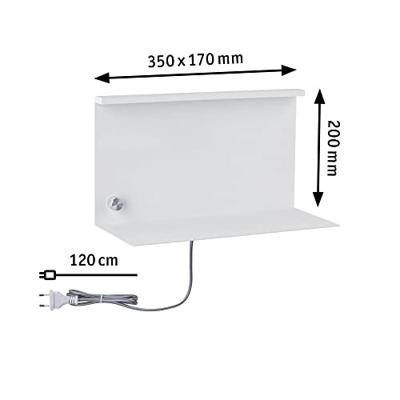 Paulmann Jarina 78916 LED-wandlamp 4.5 W LED Wit