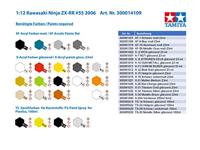 Tamiya 300014109 Kawasaki Ninja ZX-RR #55 2006 Motorfiets (bouwpakket) 1:12 - thumbnail