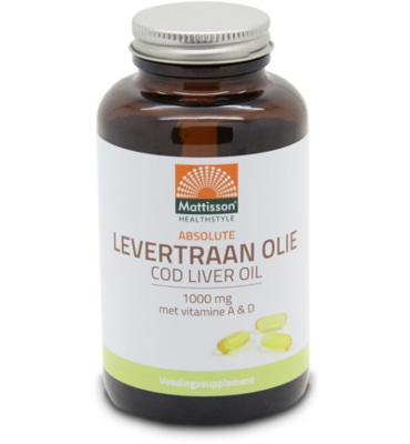 Mattisson HealthStyle Levertraan Olie Capsules