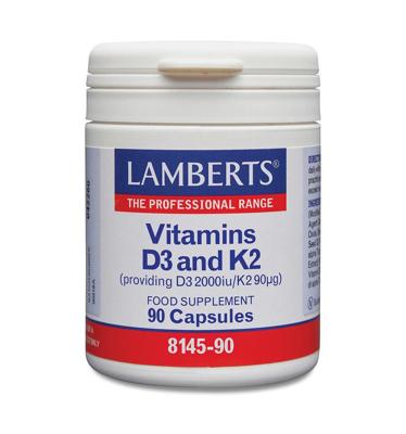 Vitamine D3 2000 IE en K2 90 mcg