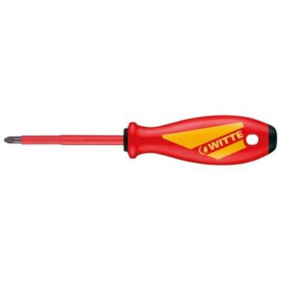 Elektricienschroevendraaier WITTE MAXX VDE Pozidriv PZ 200 mm Elektricienschroevendraaier WITTE MAXX VDE Pozidriv PZ 200 mm