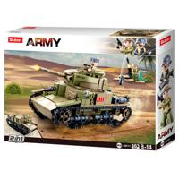 Sluban wwii - italiaanse tank 2in1 - thumbnail