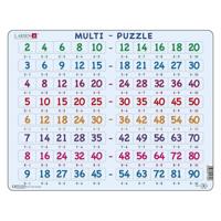 Selecta Larsen legpuzzel leren rekenen - tafels, 80st. - thumbnail