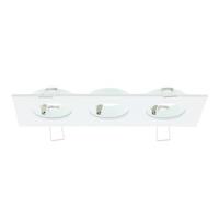 Luzern LED armatuur 3 voudig wit 876548 2700K - thumbnail