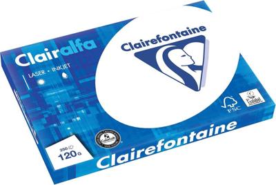 Clairefontaine Clairalfa presentatiepapier ft A3, 120 g, pak van 250 vel