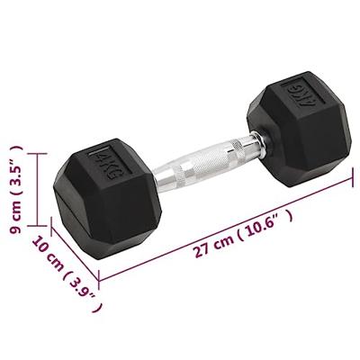 VidaXL Halters 2 st 8 kg totaal gietijzer VidaXL Halters 2 st 8 kg totaal gietijzer