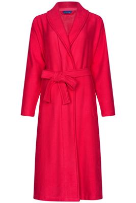 - Dames Badjas met bamboe - Roze ochtendjas - Saunajas