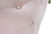 Kruk DKD Home Decor Roze Gouden Metaal 100 x 100 x 45 cm - thumbnail