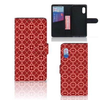 Samsung Xcover Pro | Telefoon Hoesje | Batik Rood
