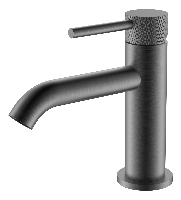 Fonteinkraan Wiesbaden Ribbd 1/2" Gunmetal - thumbnail