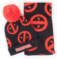 Marvel Beanie & Scarf Set Deadpool - thumbnail