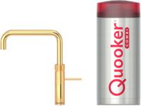 Quooker Fusion square met COMBI+ boiler 3-in-1 kokend water kraan Goud Goud - thumbnail