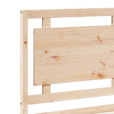 Bedframe extra lang zonder matras massief hout 140x220 cm