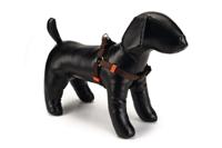 Hondentuig nylon 60-100cm donkerbruin - thumbnail